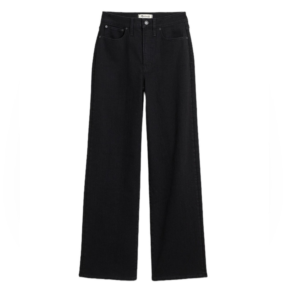 Madewell Black Flare & Wide Leg Jeans